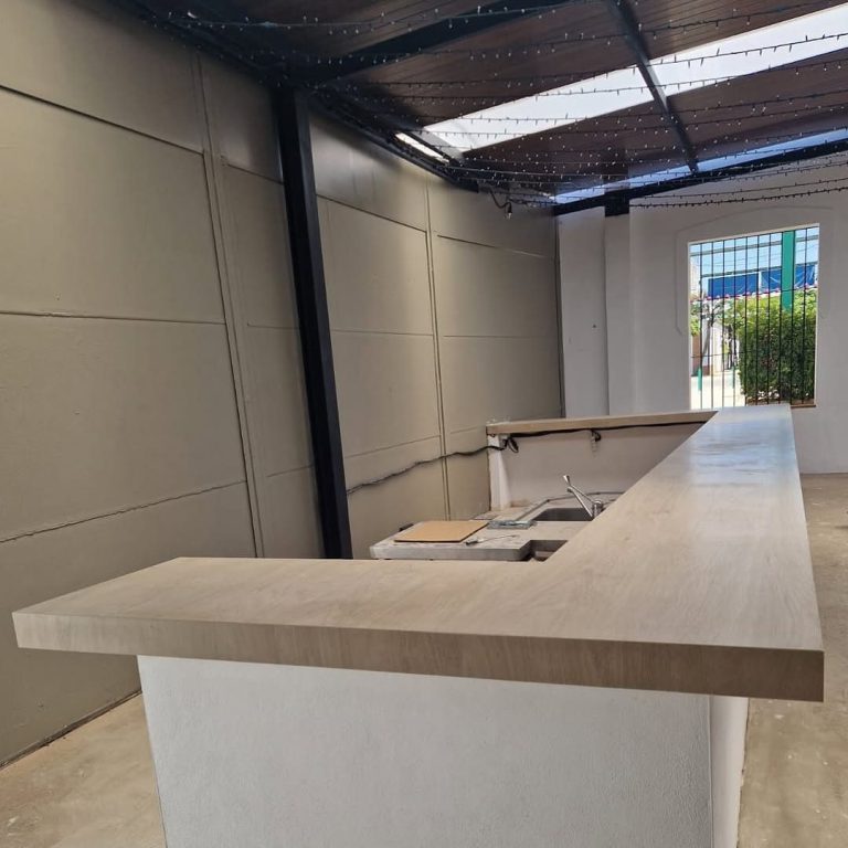 Encimera caseta feria Neolith