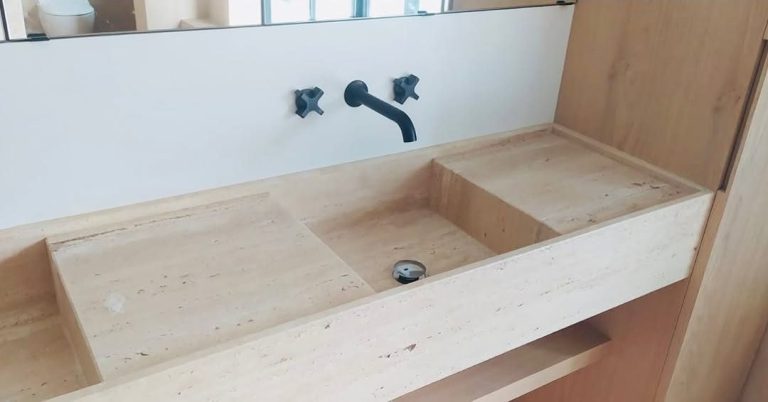 Lavabo travertino
